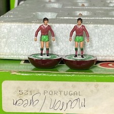 ❇️ Squadra Subbuteo LW - Set Mondiali Portogallo 86 Rif 531 Giocatori Ottime Condizioni RARO