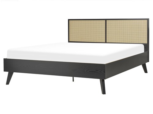 Letto matrimoniale nero - , in
