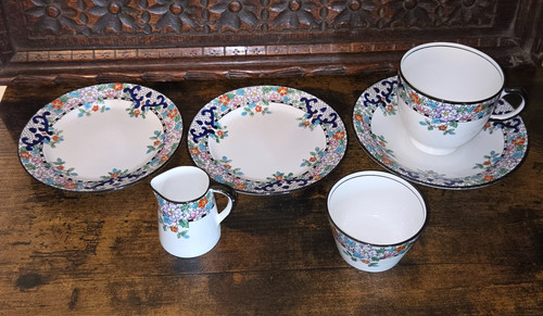 Delphine art deco dipinto - delphine, a