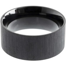 Anello Fascia Uomo Marlu' Collezione Man Trendy Acciaio 316L PVD Nero 4AN0139N