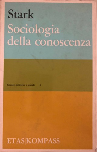 Sociologia della conoscenza - ,