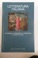 LA BIBLIOTECA DI REPUBBLICA L'ESPRESSO- LETTERATURA ITALIANA VOL.1 -2007 -E20