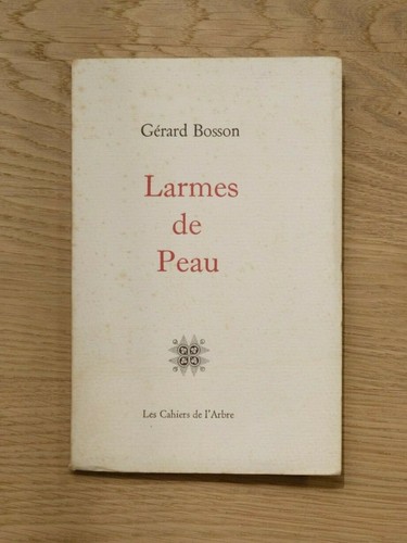 Bosson larmes de - bosson,