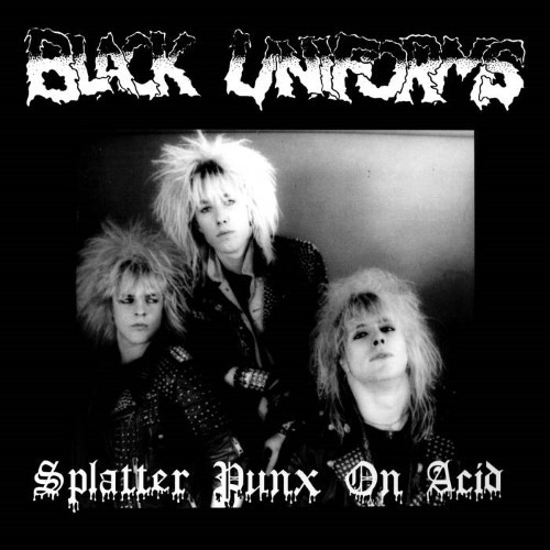 Black uniforms splatter punx - -,