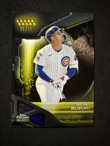 2026 topps chrome black seiya - topps,