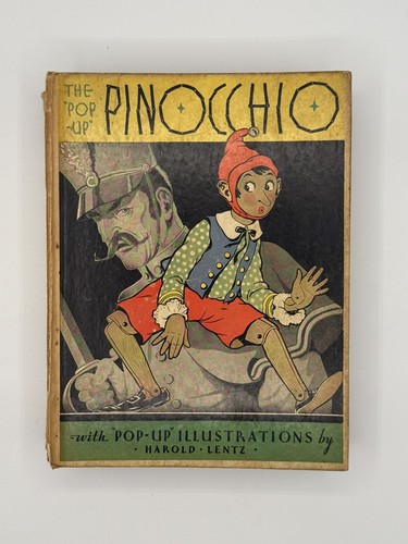 Vintage pop pinocchio - pop-up, book