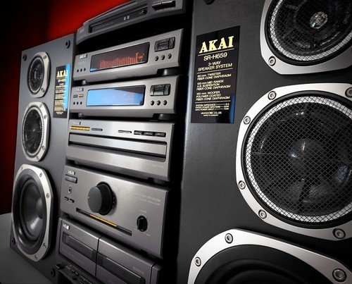 Akai hifi tower rare - akai, 🌈rare🌈