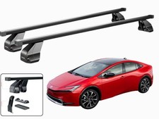 BARRE PORTATUTTO PORTAPACCHI PER TOYOTA PRIUS 5 XW60 4 PORTE 2022- MENABO NERE