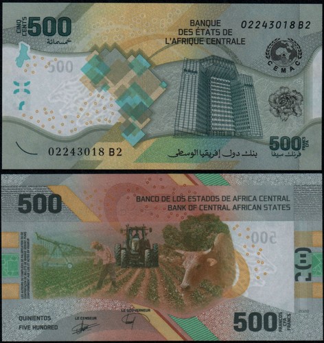 Stati centrafricani 500 - centrafricani,