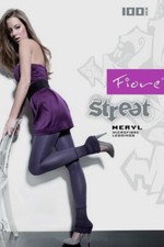 Leggings Meryl viola opaco