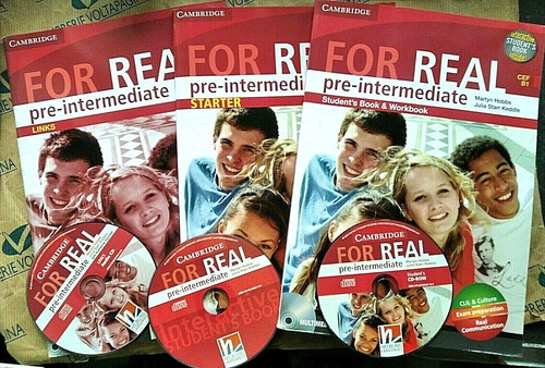 For real pre intermediate - for, (in