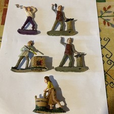 Lotto 5 Statuine Presepe in