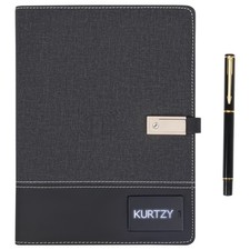 Kurtzy Agenda Elettronica Portatile con Power Bank - Blocco Note Digitale A5 con