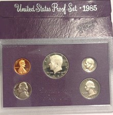 Set PROOF S U.S. Mint 1985 in