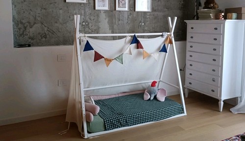 Lettino teepee bambini 70x140 - bambini,