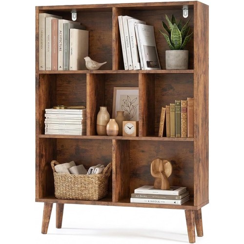 Libreria legno cubi - libreria,