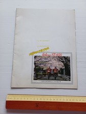 Gilera RC 600 Missione Fujiyama 1989 depliant estratto Motosprint originale