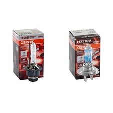 Set OSRAM D2S + H7 NIGHT