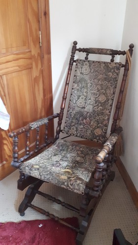 Sedia dondolo vintage - dondolo,