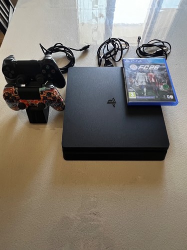 Playstation slim 500gb - 4, con