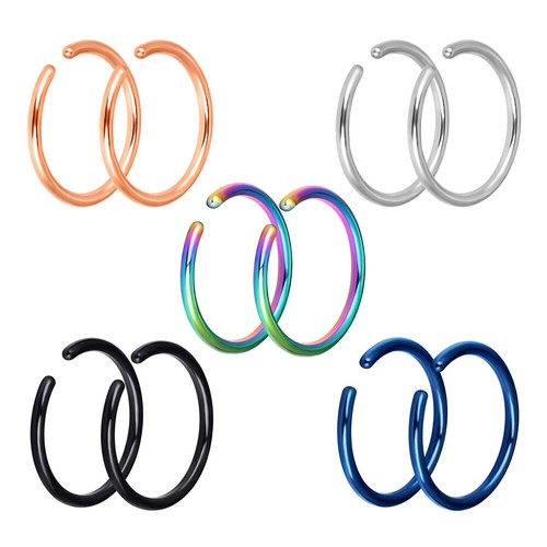 Clip non forata naso finto - clip, su
