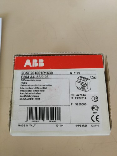 Abb interruttore differenziale - interruttore,
