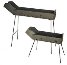 FORNACELLA IN FERRO PER ARROSTICINI SPIEDINI PIEGHEVOLE CM 40/60/80/100