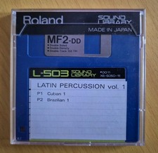 Roland Sounds L - 503 Roland W30 Floppy Disk Libreria di campioni - W30 