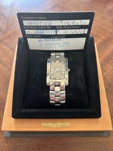 Montre baume mercier hampton - baume, &