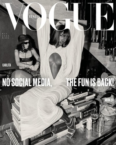 Vogue magazine italia december - vogue,