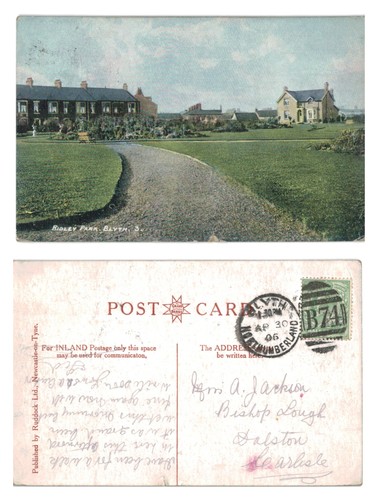 Vintage postcard ridley - postcard,