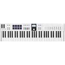 ARTURIA KEYLAB ESSENTIAL MK3 61 tasti sensibili controller midi a tastiera WHITE