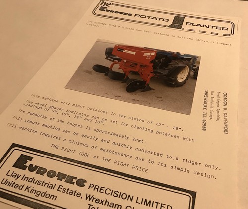 Piantapatate precisione - piantapatate, di