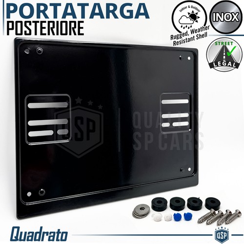 Portatarga posteriore quadrato - posteriore,