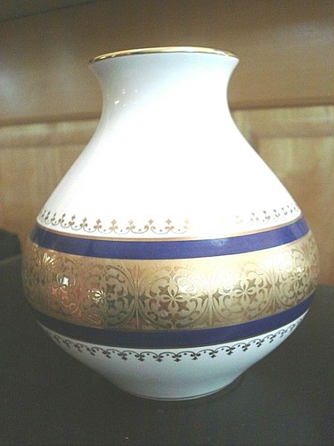 Vintage vaso porcellana reale - vintage,