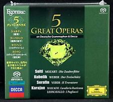 ESOTERIC SACD CD Hybrid 5 Great Operas 9CD Box Set ESSGD90109 Classic Music JP