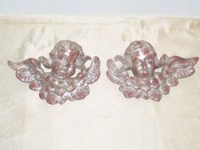 2 Pezzi Putto Coppia Angeli