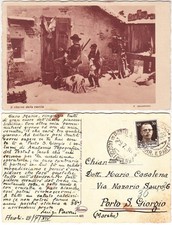 IL RITORNO DALLA CACCIA - ILL. P. QUADRONE - VIAGG. 1936 -27020-