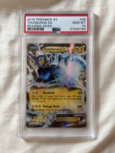 2015 pokemon thundurus - xy, ex