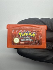 Pokémon Versione Rosso Fuoco Nintendo Game Boy Advance ITA Adesivo TOP