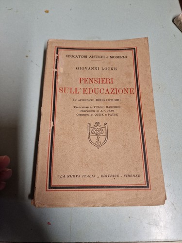 Pensieri sull educazione - pensieri, sull'educazione