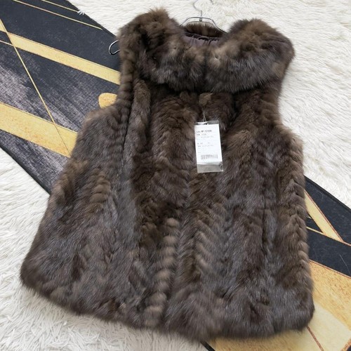 Gilet pelliccia zibellino