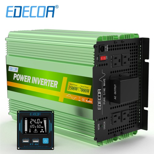 Edecoa inverter 3500w 24v a - inverter, dc