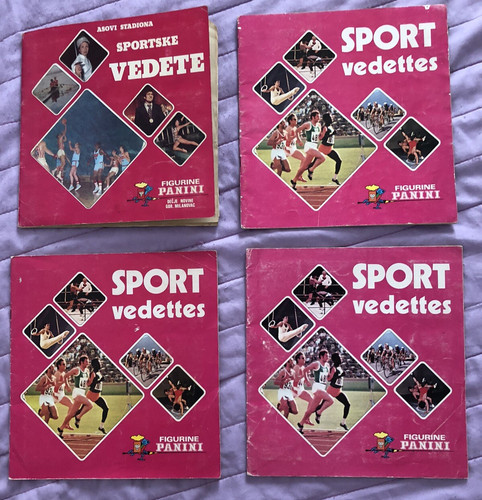 Figurine panini album sport - album,
