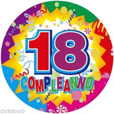 Cialda 18 ANNI Decorazione