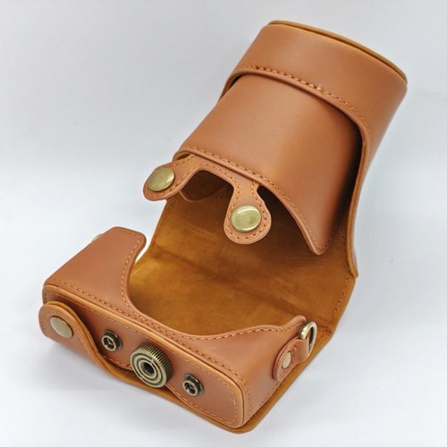 Custodia fotocamera pelle - in,