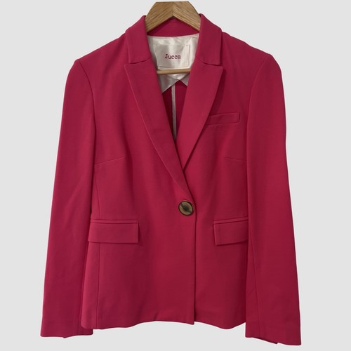 Blazer jucca rosa manica lunga - manica,