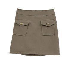 Gonna minigonna beige Tg S -