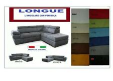 COPRIDIVANO ANGOLARE CON PENISOLA A  DESTRA O SINISTRA 12 VARIANTI