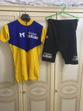 MAGLIA BICI SHIRT MAILLOT CICLISMO EROICA VINTAGE 70'S MARZANO CAYLON CASTELLI
